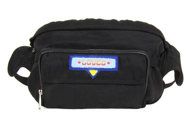 NEW GUCCI 536842 Belt Bag with Gucci 80's Patch Convertible