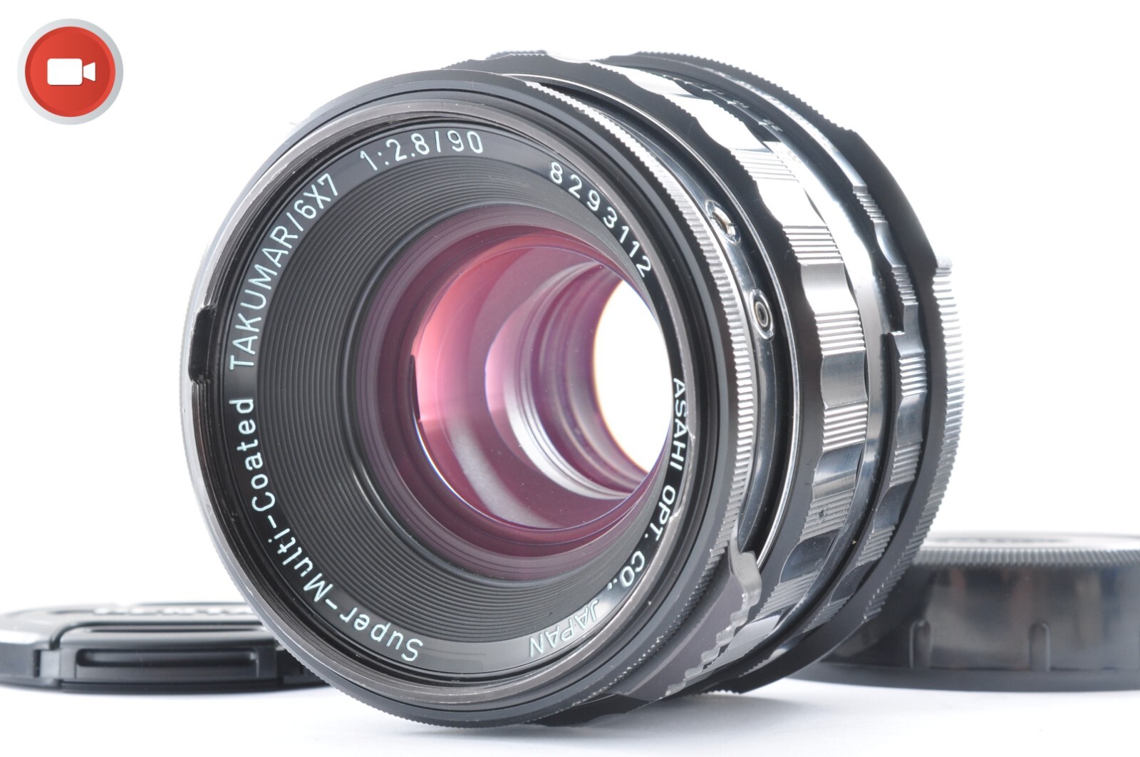 PENTAX SMCタクマー レンズ 6×7 1:2.8 90mm Pentax SMC Takumar 90mm F/2.8 Standard Lens for 6x7 67 II