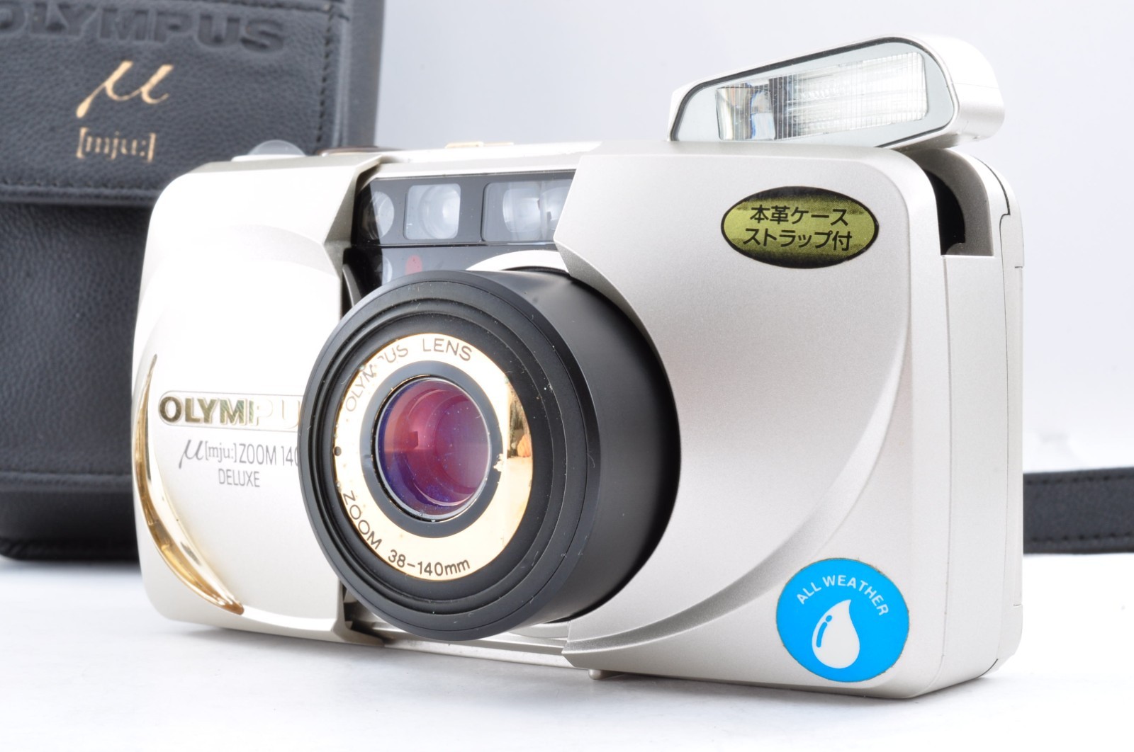 OLYMPUS μ【mju】ZOOM 140 DELUXE Olympus Mju Zoom 140 Deluxe – Retro Camera Shop
