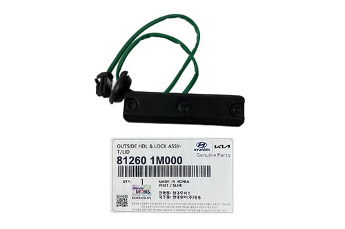 GENUINE 812601M000 Handle Assy Tailgate Trunk Lock Button for Kia Forte 11-13