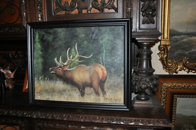The most Beautiful Elk Painting by well known Artist 