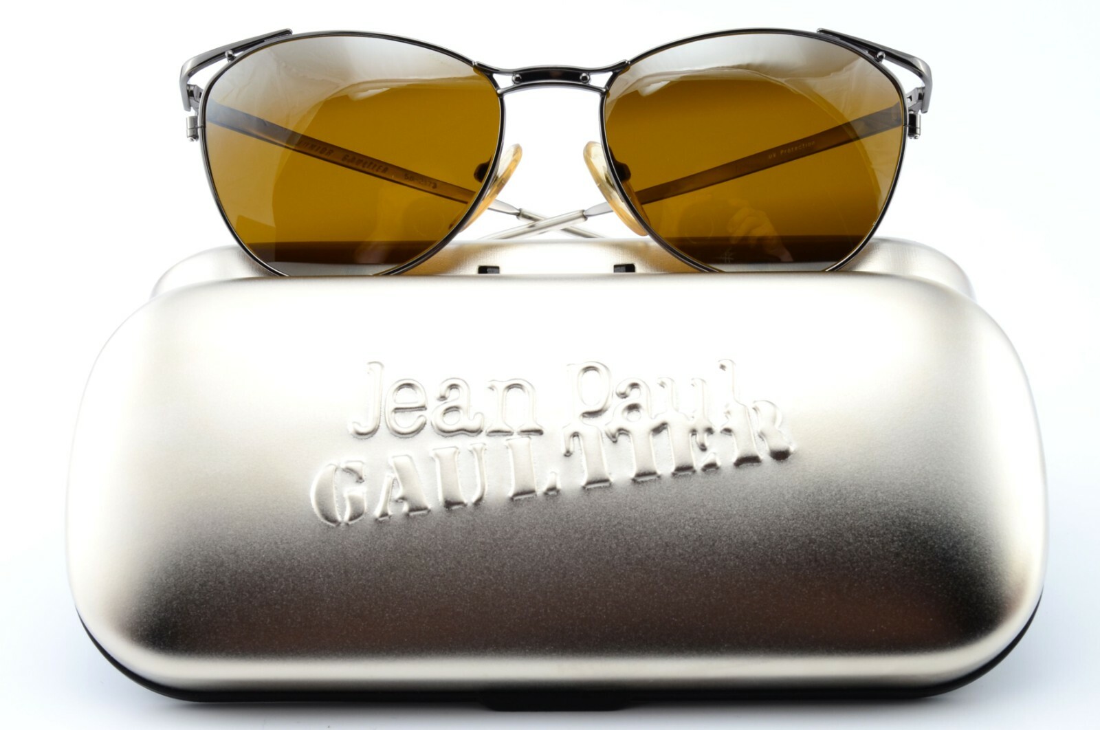 Junior Gaultier By JPG Sunglasses 58-2173 Gunmetal Vintage