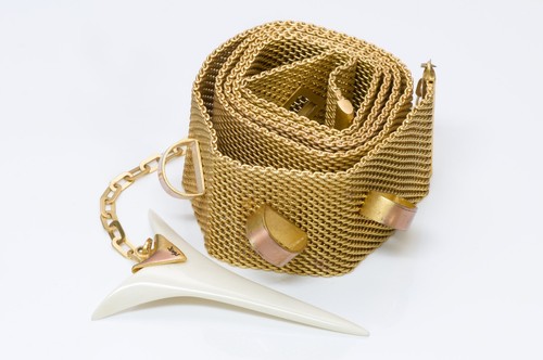 ベルト SAINT LAURENT Woman Belt Yellow Cream 554465BOO0W 9207 YSL 3CM Logo Belt | SAINT LAURENT | elysewalker