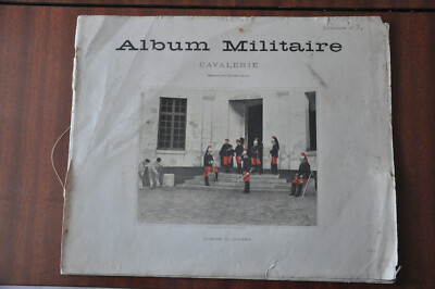 Ancien Libro Álbum Militar Envío N º 3 Caballería Colección Armée