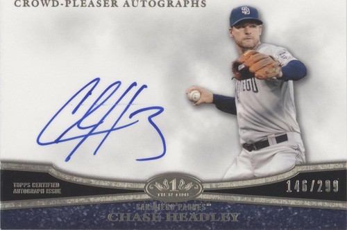 2013 Topps Tier One - Chase Headley #CPA-CH1