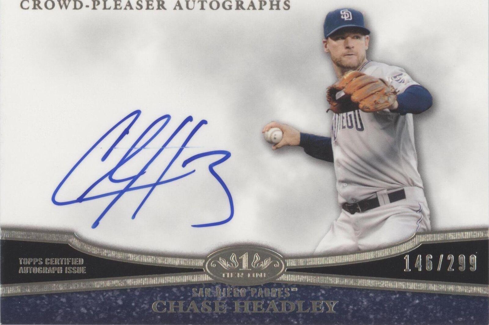 2013 Topps Tier One - Chase Headley #CPA-CH1