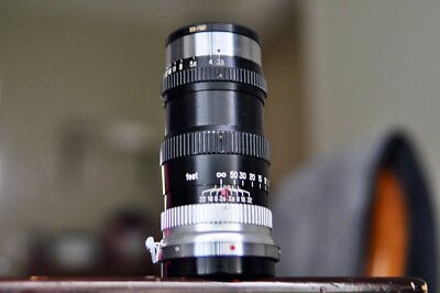 Nikon Nikkor-Q.C 135mm F3.5 lens Contax RF mount
