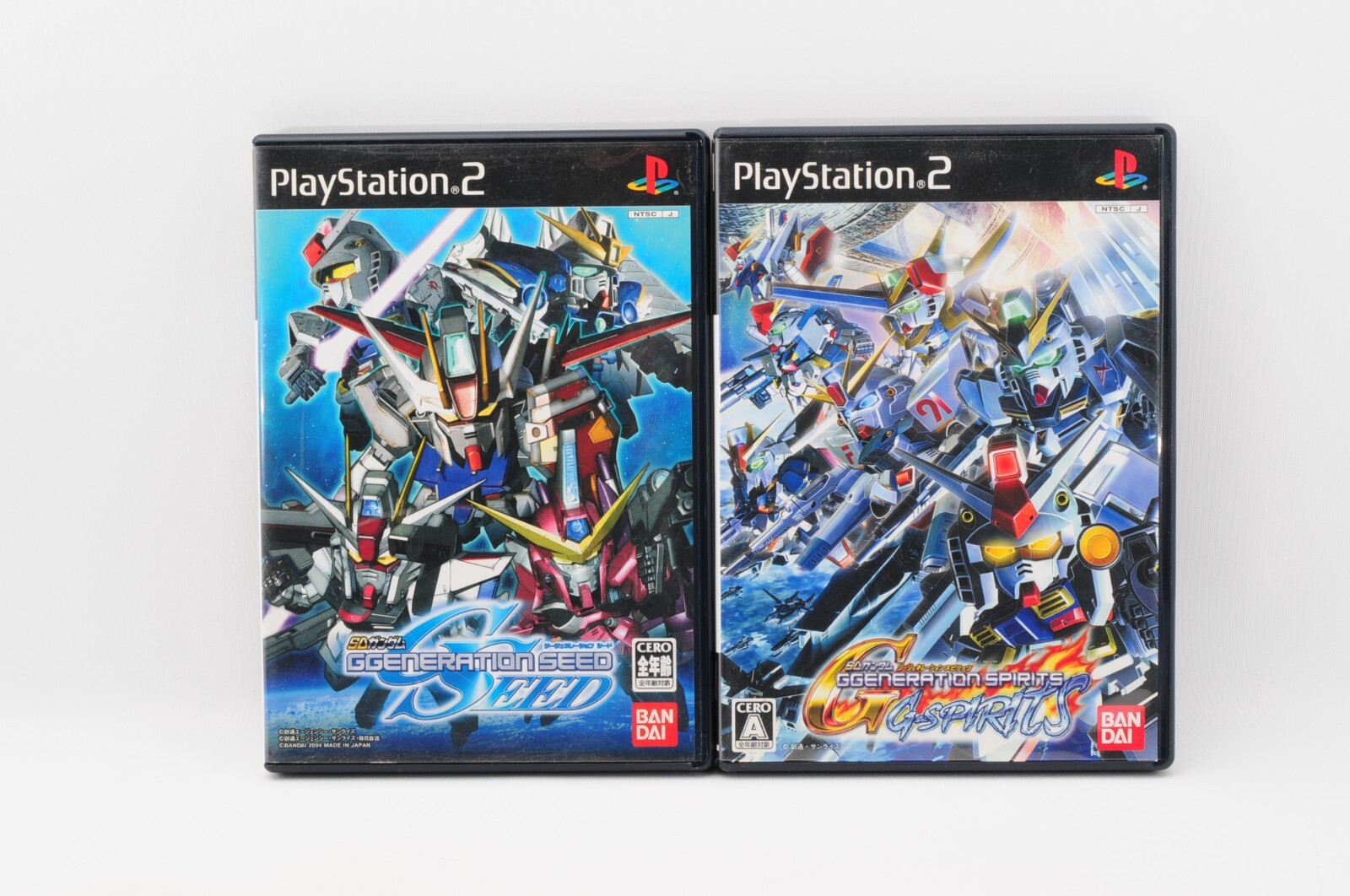Lot 2 SD Gundam G Generation Seed PS2 PlayStation 2 Japan JP