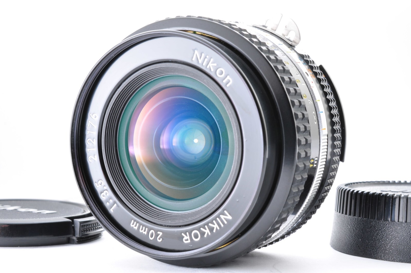 Nikon Ai-s NIKKOR 20mm f/3.5 Wide Angle Manual Lens Near