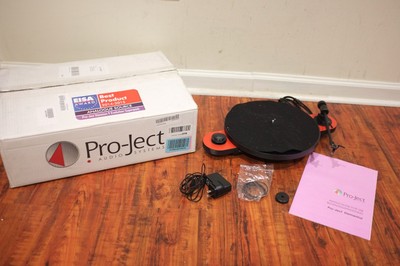 ProJect Audio Systems Elemental Turntable 40Red41 Free Shipping