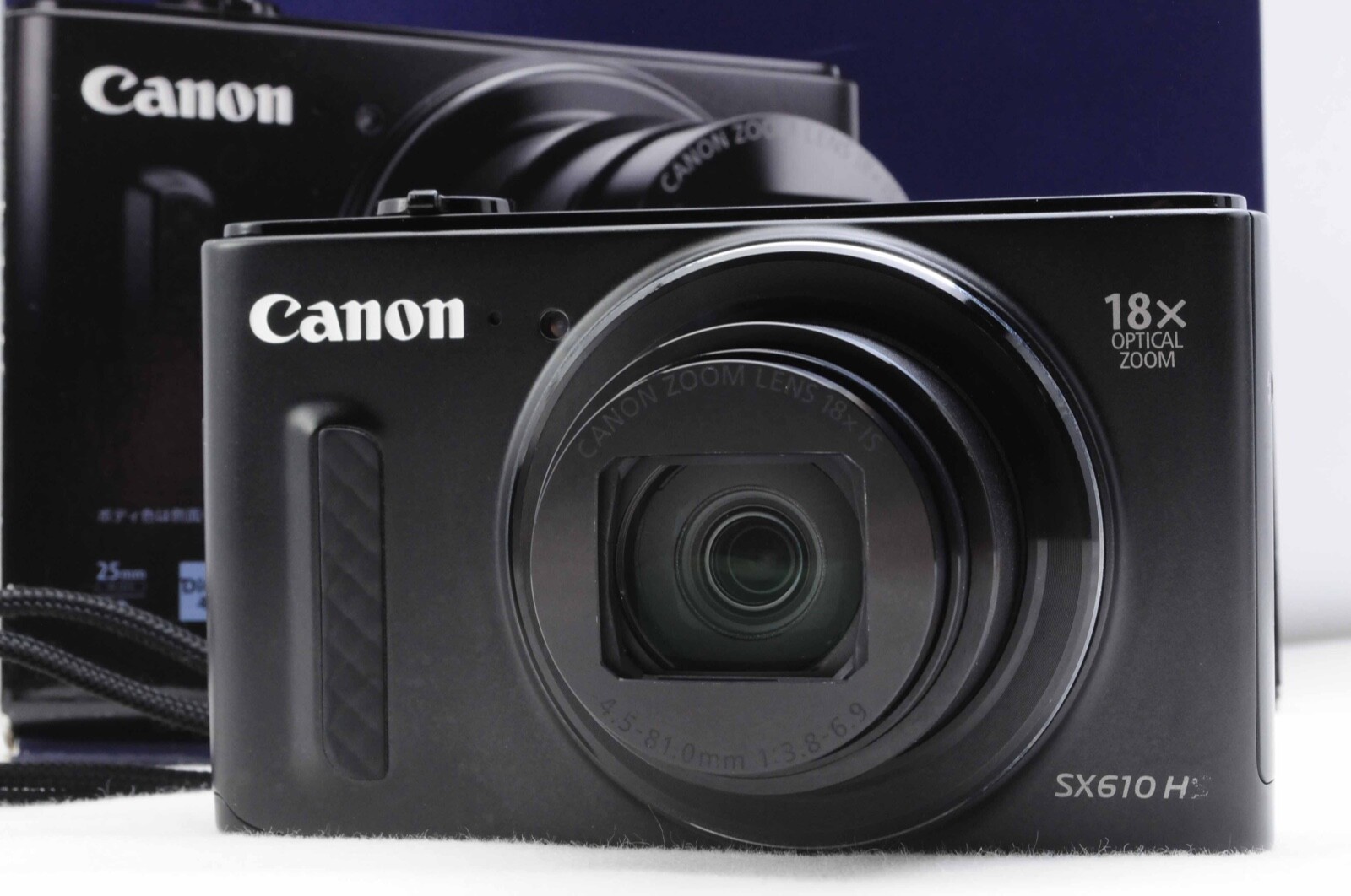 Excellent+++++] canon powershot sx610 hs BLACK from JAPAN (C1335