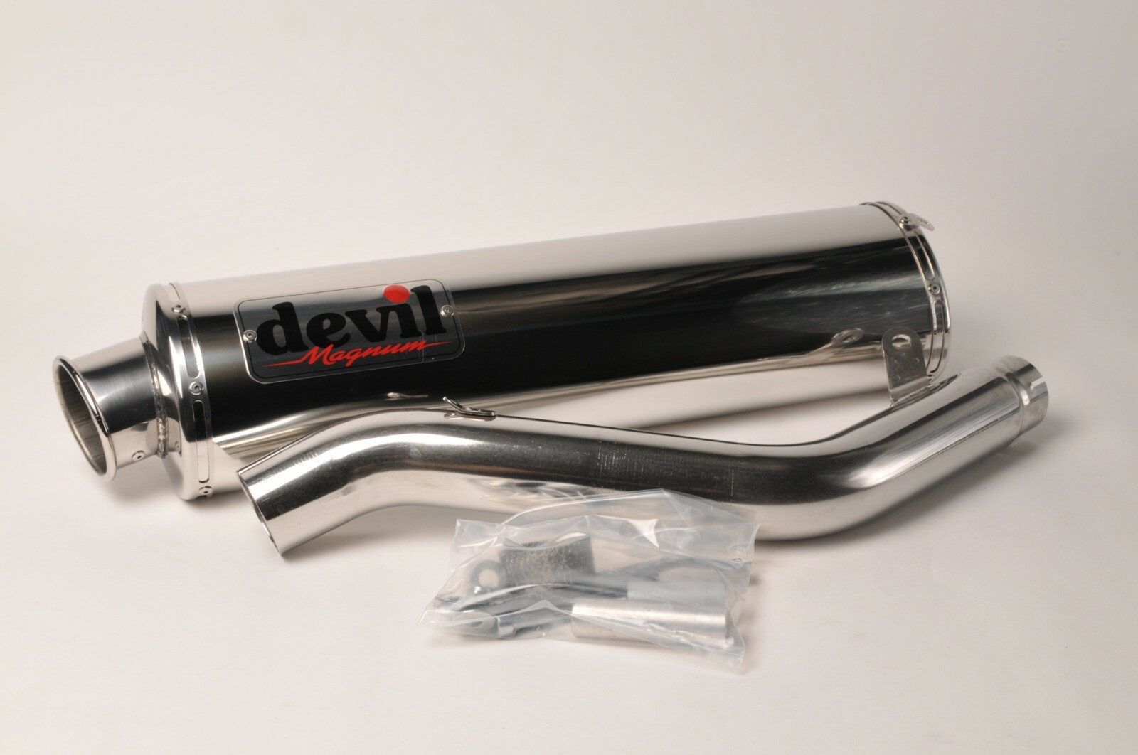 NEW Devil Exhaust - High Mount Stainless Magnum 58679 Suzuki
