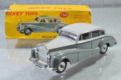 BL161 Dinky Toys GB #150 Rolls Royce Silver Wraith A/e