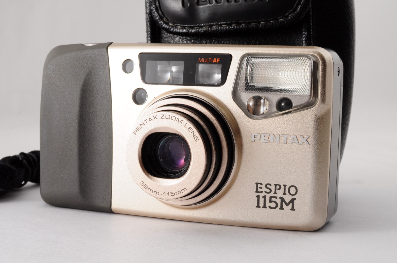 PENTAX ペンタックス ESPIO 115M ローズゴールド Pentax Espio 115M Gold Multi AF Point & Shoot 35mm Film