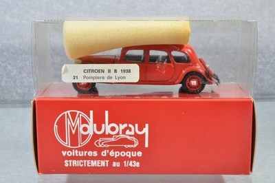 CC007 JM.Dubray #21 1:43 1938 Citroën Traction 11B "Pompiers de Lyon" A+/a