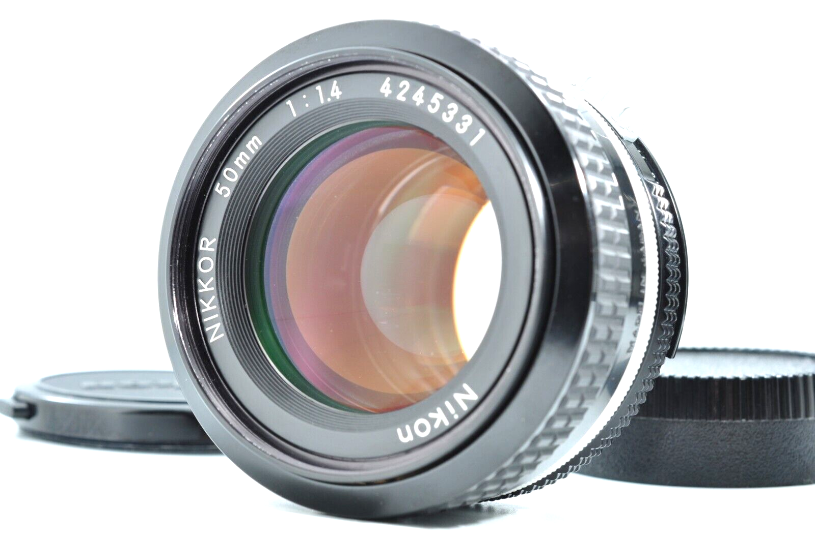 NIKON AIS 50mm F/1.4 マニュアルフォーカス レンズ 3433 Nikon NIKKOR 50mm f/1.4 Ai-S