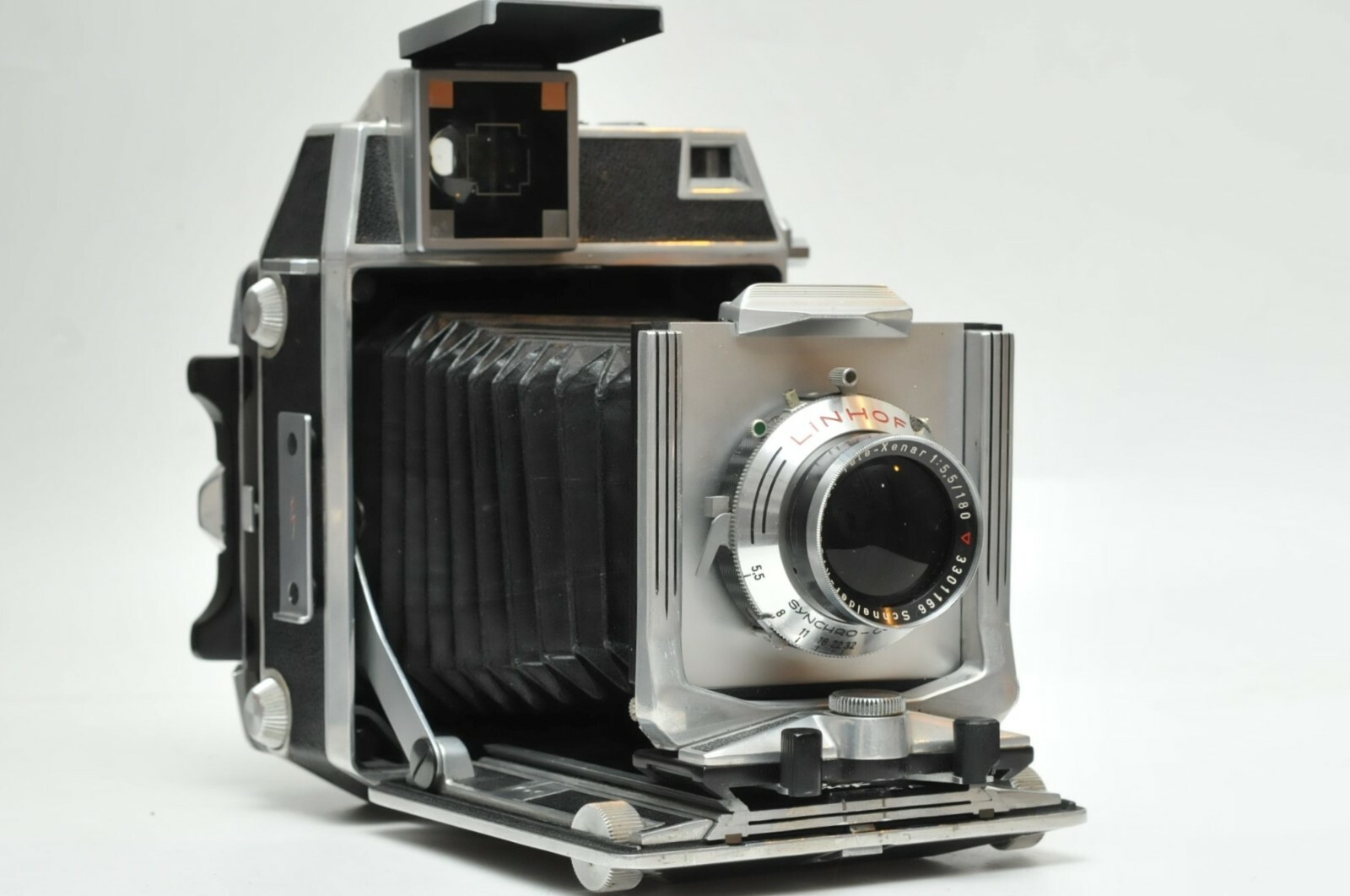 リンホフ Linhof SUPER TECHNIKA Linhof Super Technika II 4X5 field camera w/ 135mm lens +