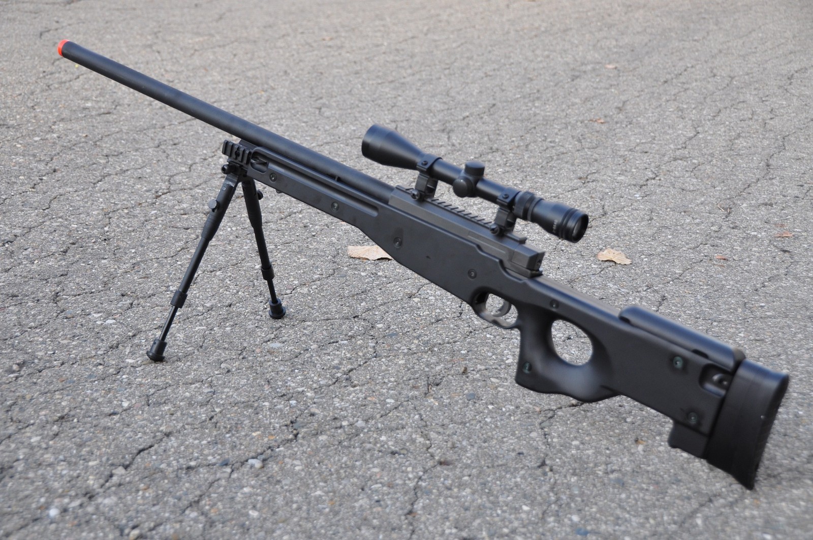 L　96　AWS　SNIPER　RIFLE　BLACK STOCK Tokyo Marui] L96 Airsoft Bolt Action AWS Sniper Rifle[BLK