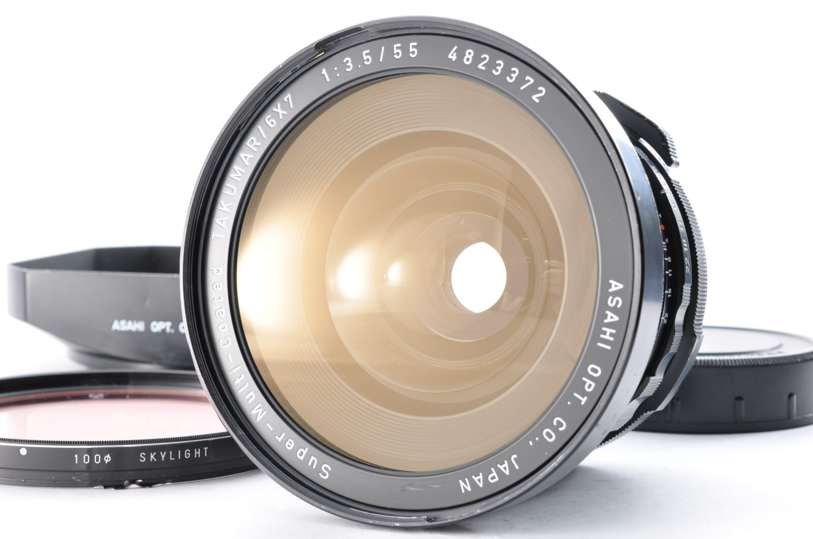 Pentax Super Multi Coated Takumar 6x7 55mm f3.5 Excellent+5 from
