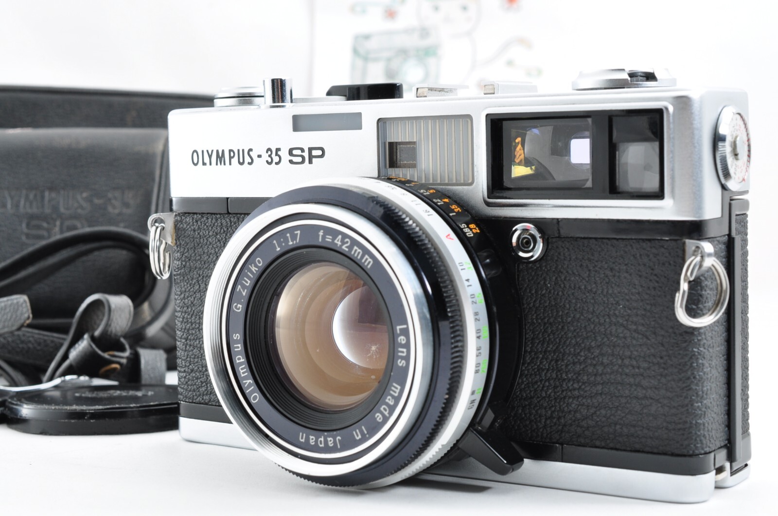 [#473] オリンパス OLYMPUS 35 Meter OK!! OLYMPUS 35 SP Rangefinder G.ZUIKO 42mm f/1.7 *Exc