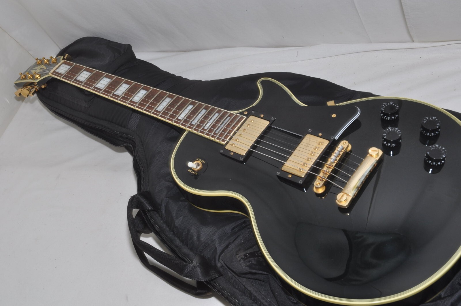 Epiphone Les Paul MADE IN JAPAN Black Electric Guitar Ref No