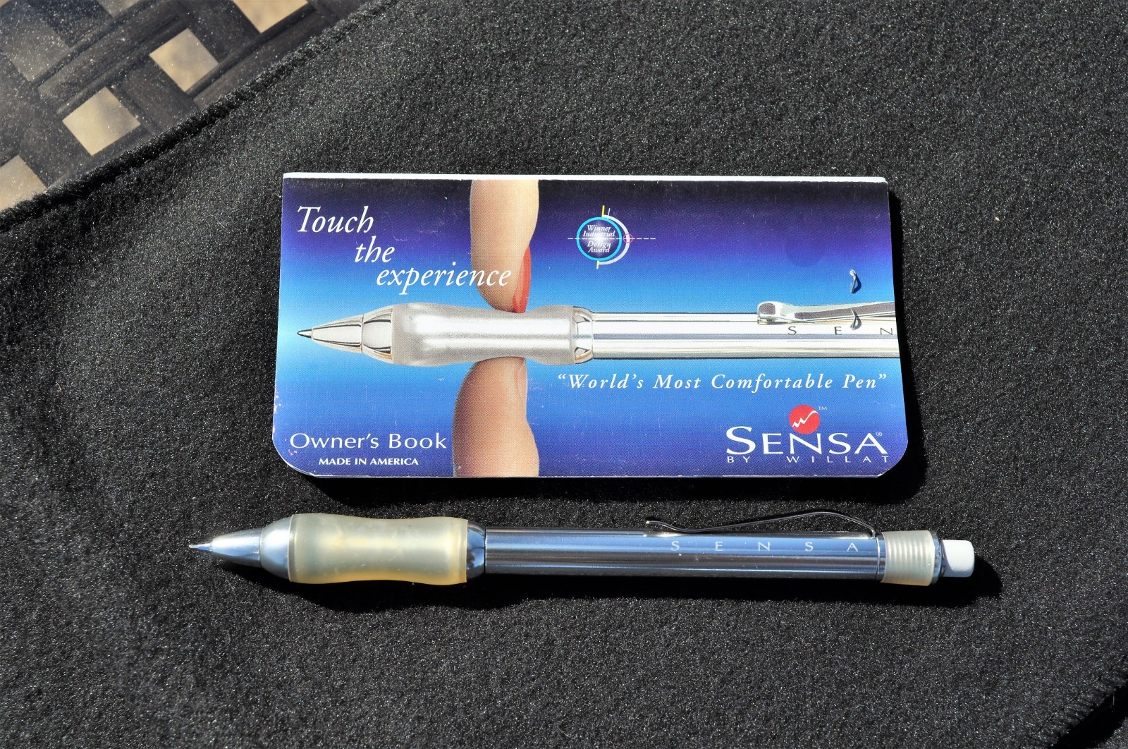 Sensa Classic Pencil Crystal Silver, .5mm (52305)  includes Owner's Book