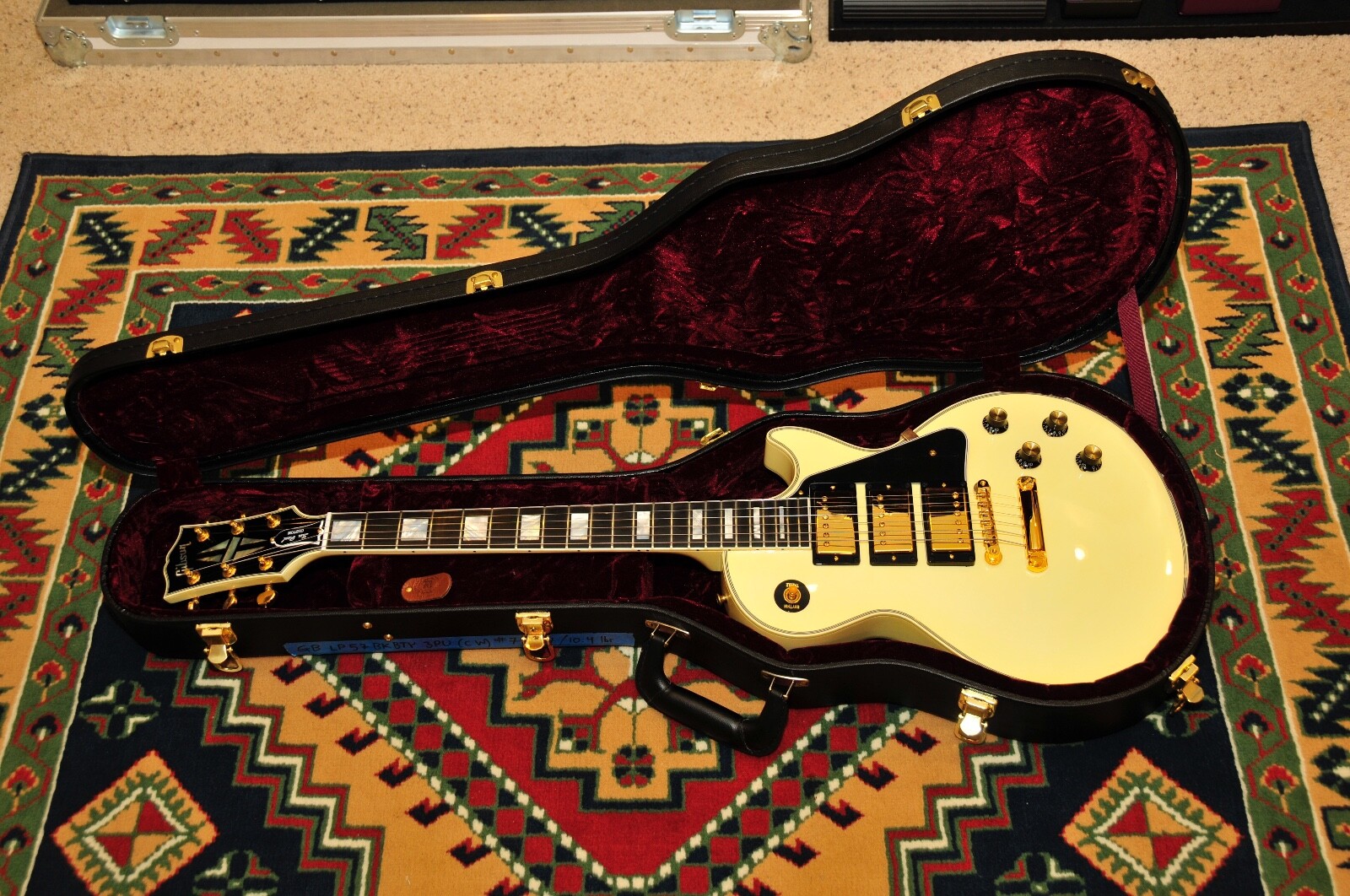 2005 Gibson Custom Shop 1957 Les Paul Custom White Beauty (1 2005 Gibson Custom Shop 1957 Les Paul Custom White Beauty (1