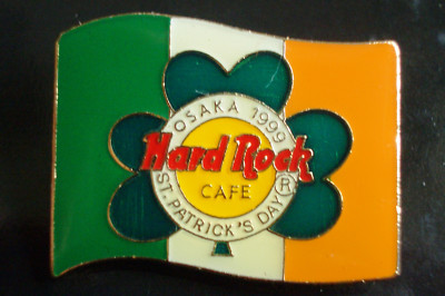 HRC Hard Rock Cafe Osaka St Patricks Day 1999 Irish Flag