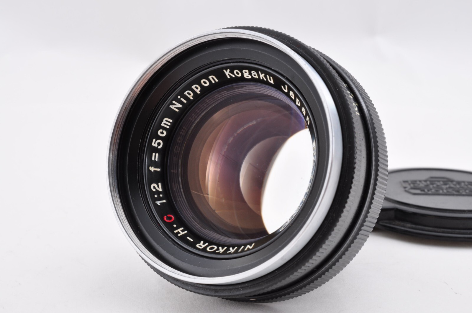 Nikon Nippon Kogaku Nikkor-H.C 5cm 50mm F/2 Lens For S From