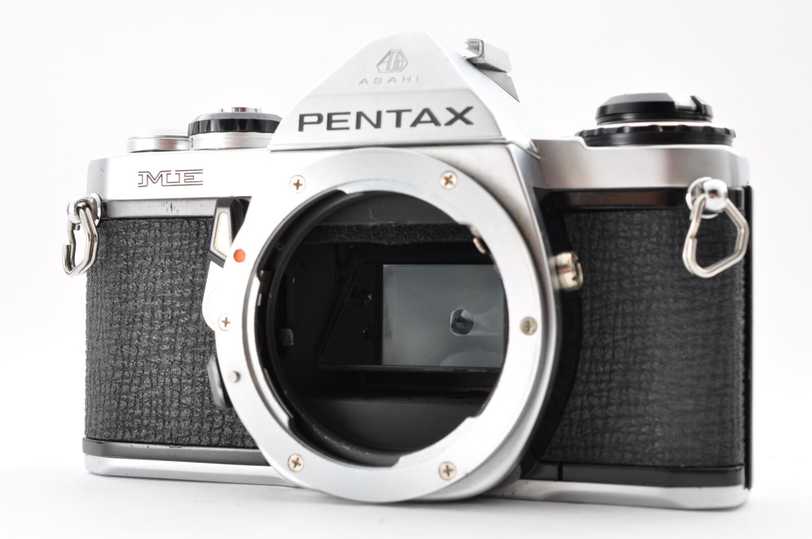 【動作確認済/清掃美品】PENTAX ME Pentax ME 35mm SLR Film Camera Silver Body Works Fine from