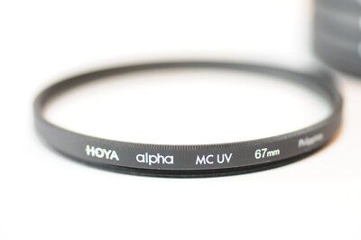 Hoya 67mm Alpha MC UV clear filter for Canon Nikon Sigma Sony Pentax Tamron lens