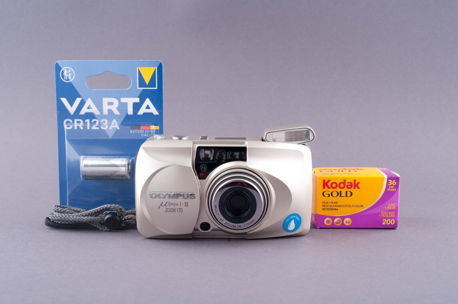 Olympus Mju II Zoom 170 QD 35mm Point&Shoot Film Camera Olympus Mju II Zoom 170 QD 35mm Point&Shoot Film Camera