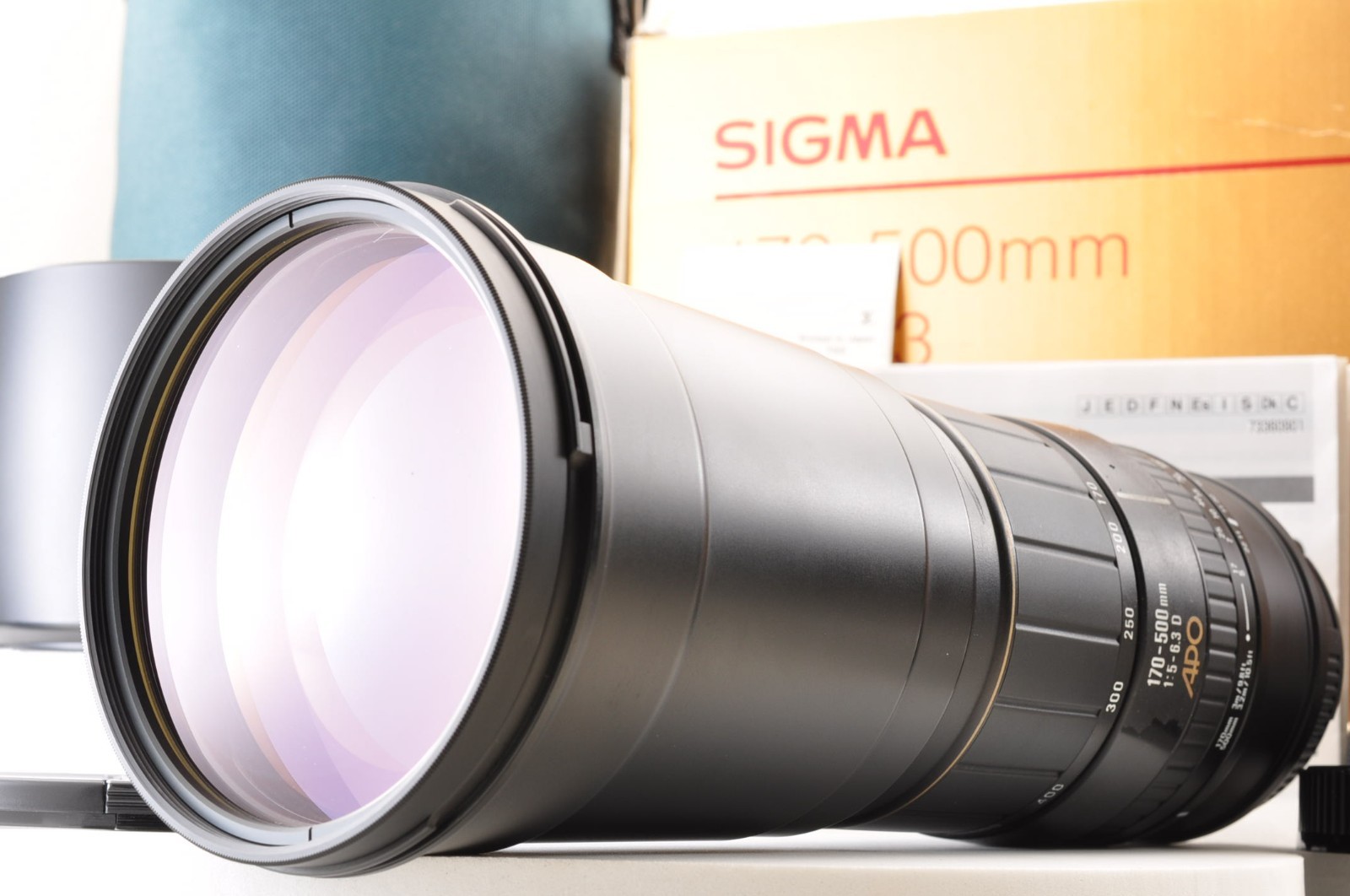 NIKON用　SIGMA APO 170-500mm F5-6.3 DG Nikon Sigma APO 170-500mm f/5-6.3 AF Zoom Lens with Cap