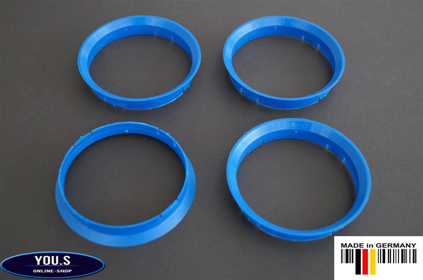 MACHSWON 4 Anelli Di Centraggio Per Mozzo Auto, In Lega Di Alluminio, Da 66,6 A 57,1 Mm, Distanziatori - Foto 10