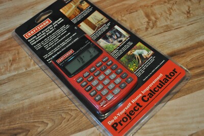 NOS Craftsman Do-it-Yourself #939749 Home Improvement Project Calculator SEARS
