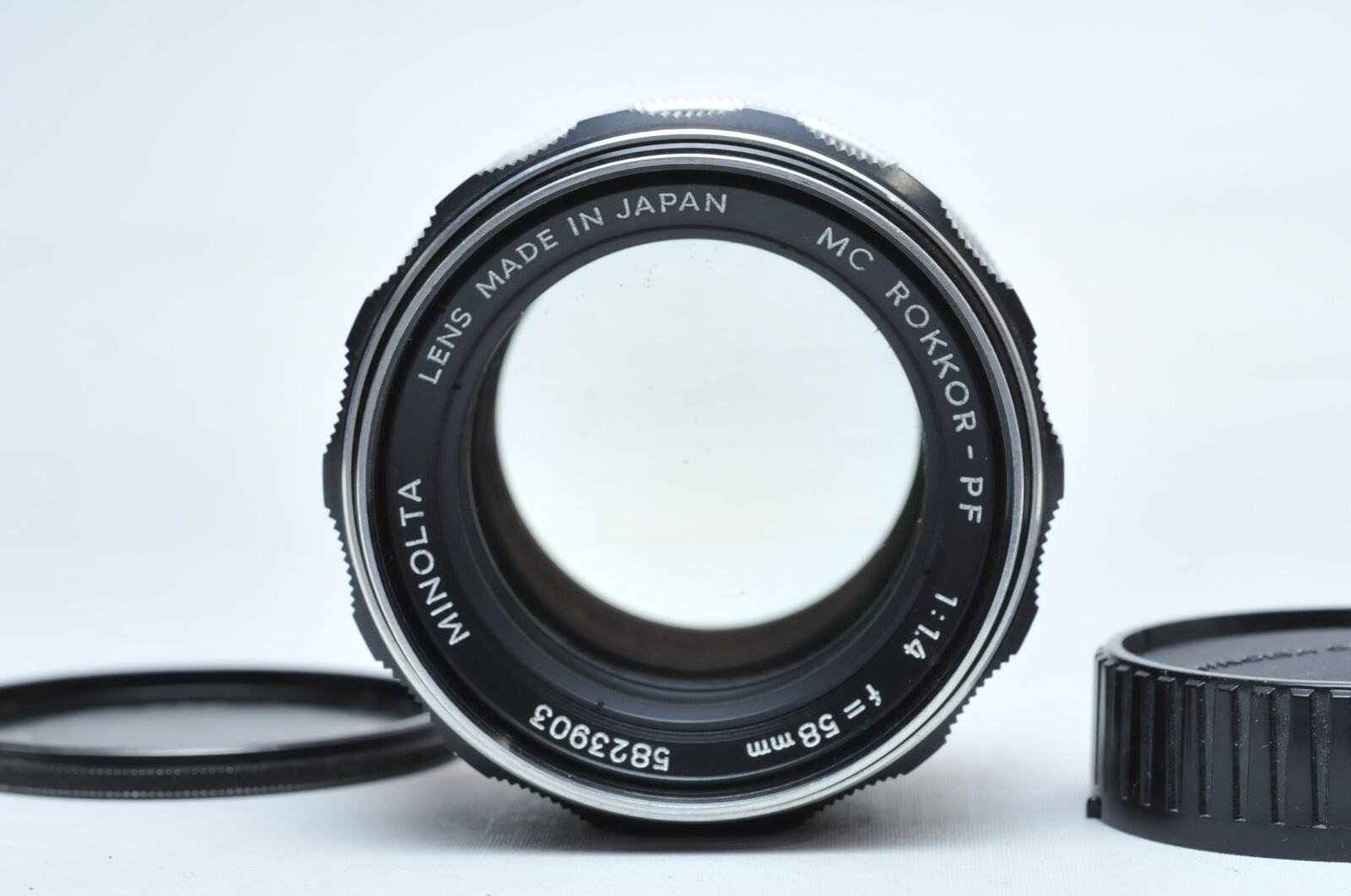 MINOLTA MC ROKKOR-PF 58mm f1.4 ♯2790 Minolta MC 58mm f1.4 Rokkor-PF MF Portrait Lens 5823903 | eBay