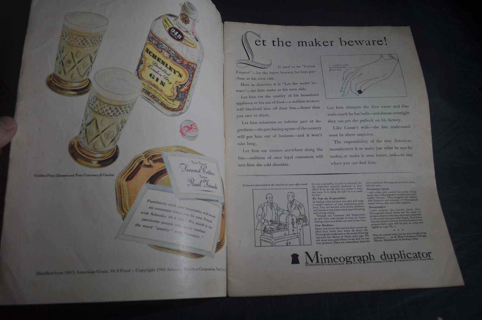 1940 *WW2* Newsweek Magazine *Desert War: Italys African Troops*US Arming*