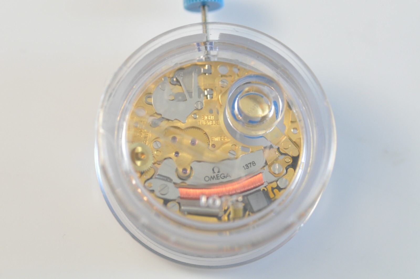 OMEGA クリスタル置時計 直径８ＣＭ OMEGA クリスタル置時計 直径8CM OMEGA クリスタル置時計 直径8CM