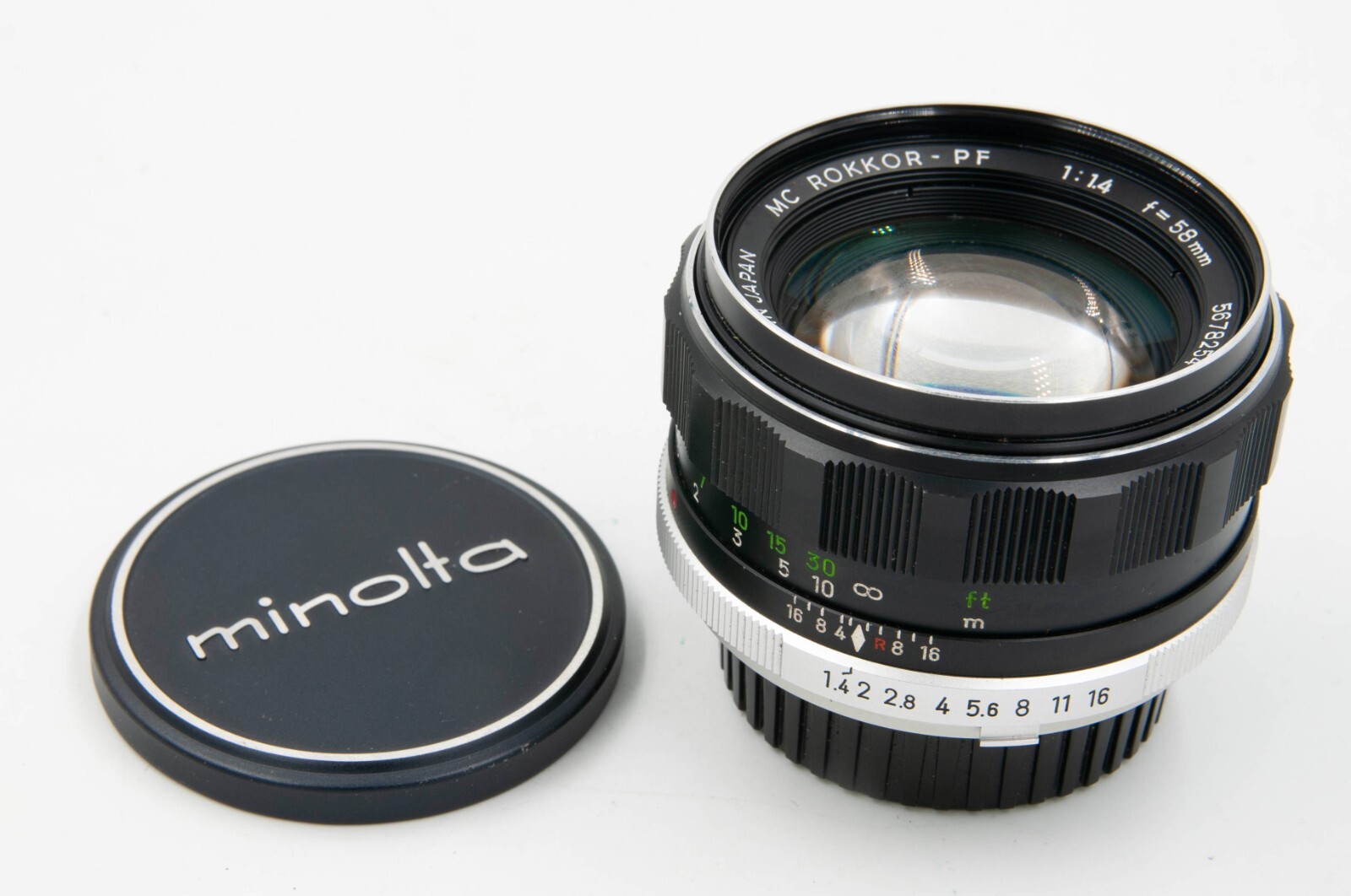 MINOLTA MC ROKKOR-PF 58mm f/1.4 レンズ MD $_57.JPG?set_id=880000500F
