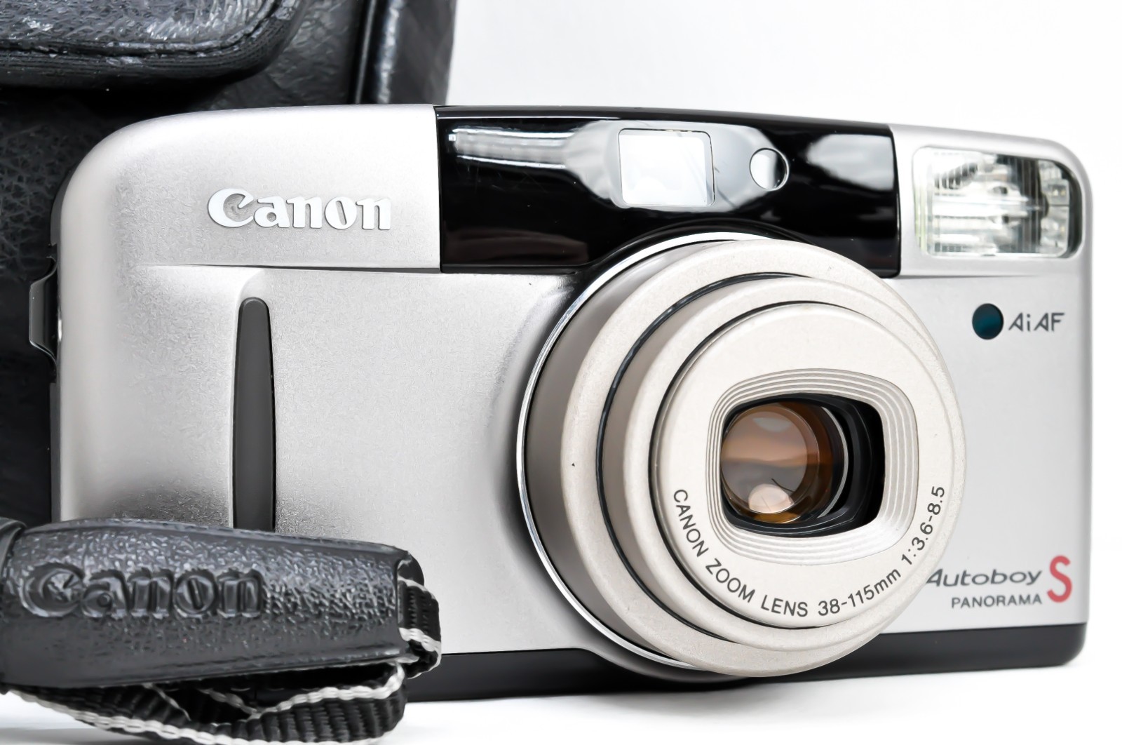 【K20】 Canon キャノン Autoboy S PANORAMA Canon Autoboy S PANORAMA Ai AF Black 38-115mm F3.6-8.5