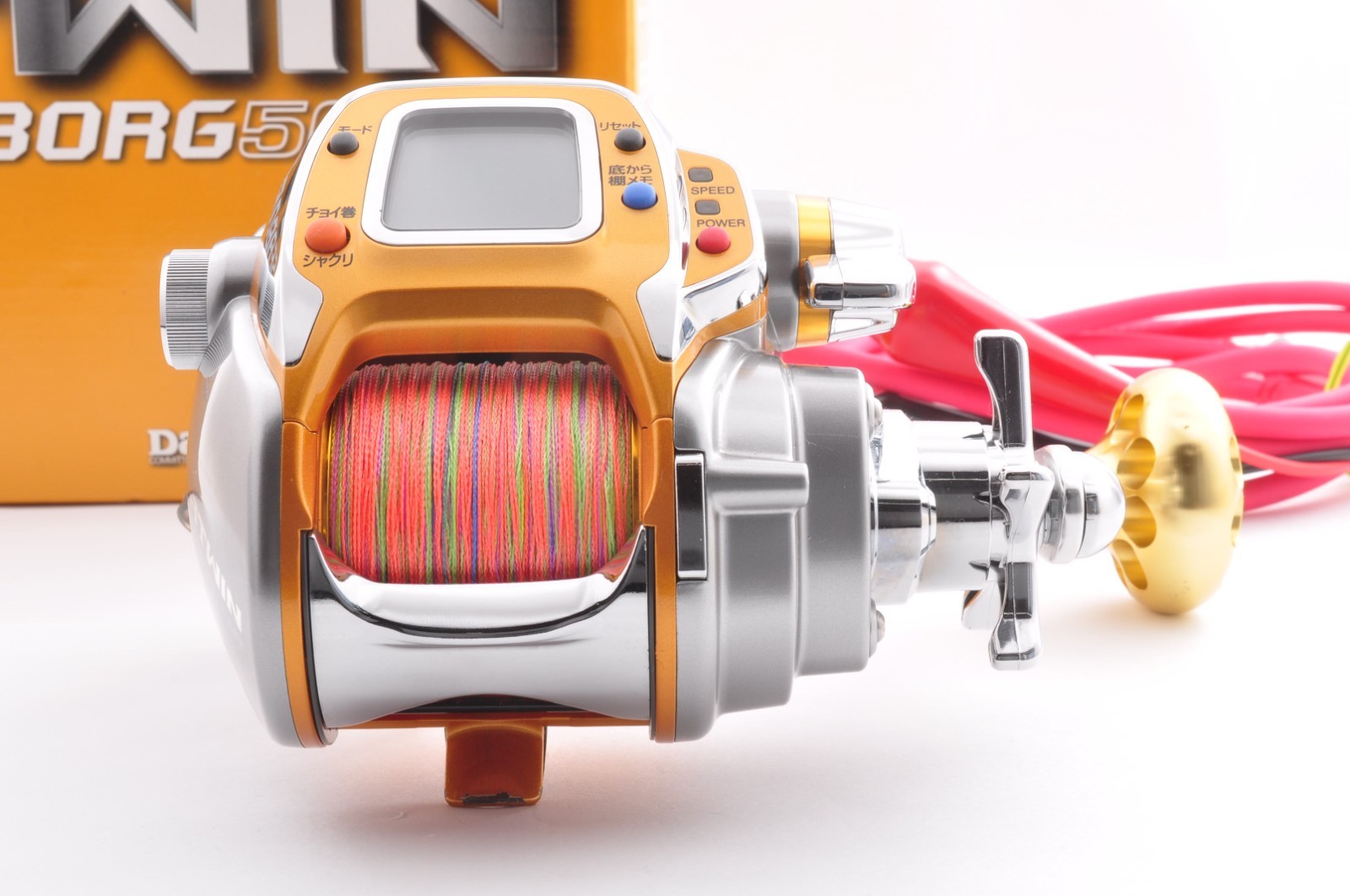 リール Daiwa Mega Twin Seaborg500MT Daiwa Seaborg 500MT Mega Twin Electric Fishing Reel Near