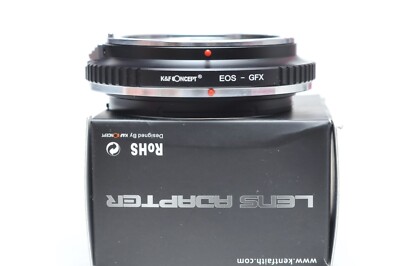 High Quality Lens Adapter for Canon EF Lens to Fujifilm GFX Medium Format Camera