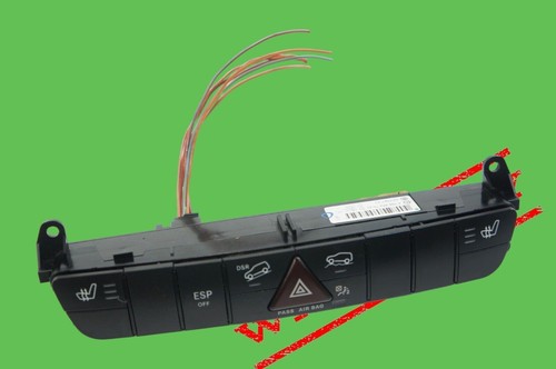 06-2011 mercedes w164 ml350 center dash hazard light switch controller module