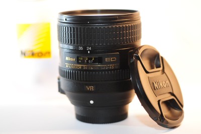 Nikon ED AF-S VR Nikkor 24-85mm f/3.5-4.5 G FX lens  for D7500 D780 D850 DF D5
