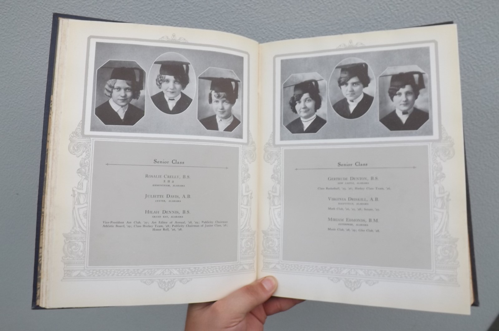 Antique 1929 THE TECHNALA Alabama College Montevallo, Ala. yearbook annual