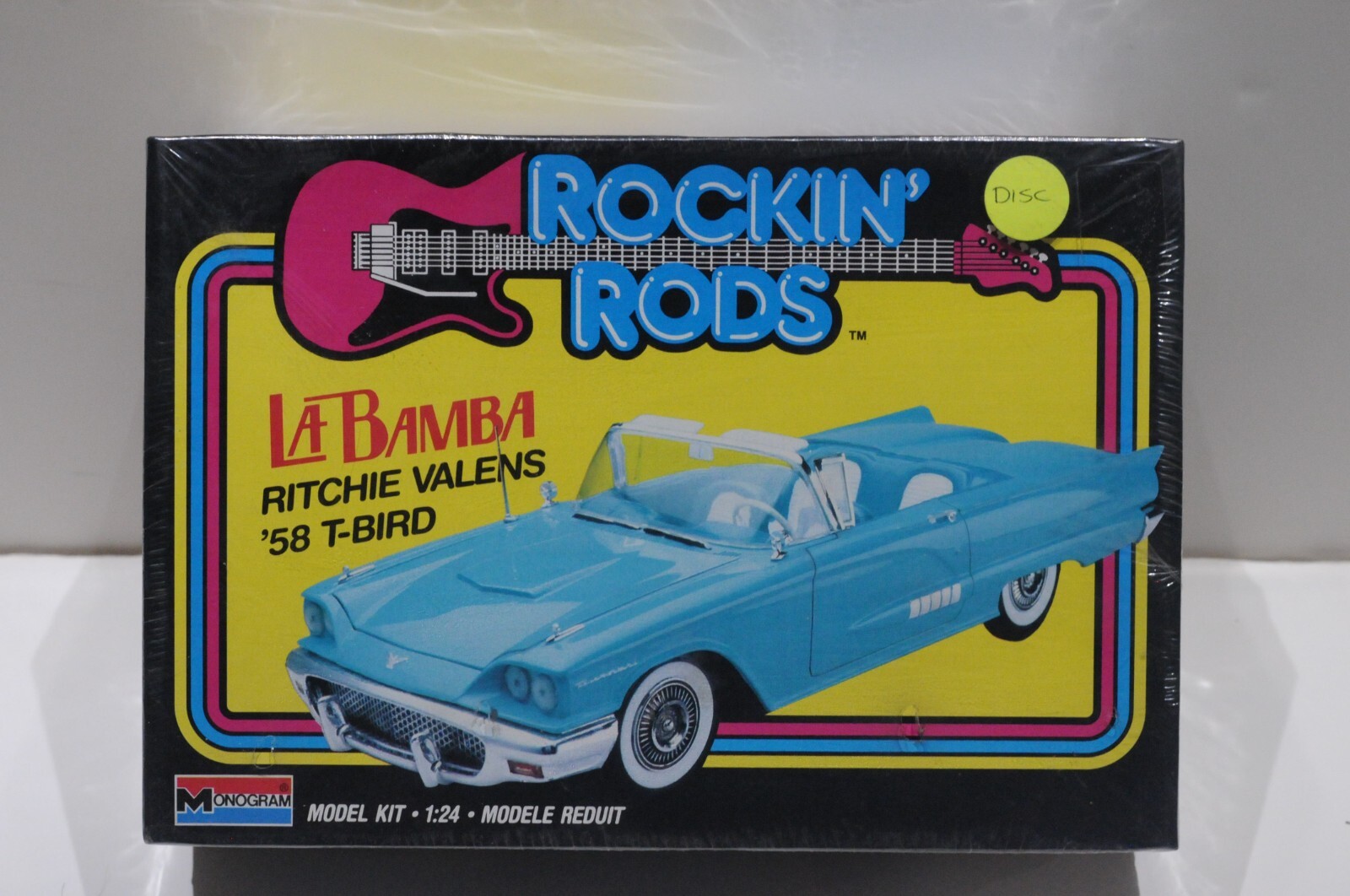 希少！激レア！当時物！Monogram '58 THUNDERBIRD MONOGRAM 1958 FORD THUNDERBIRD LA BAMBA RITCHIE VALENS SCALE
