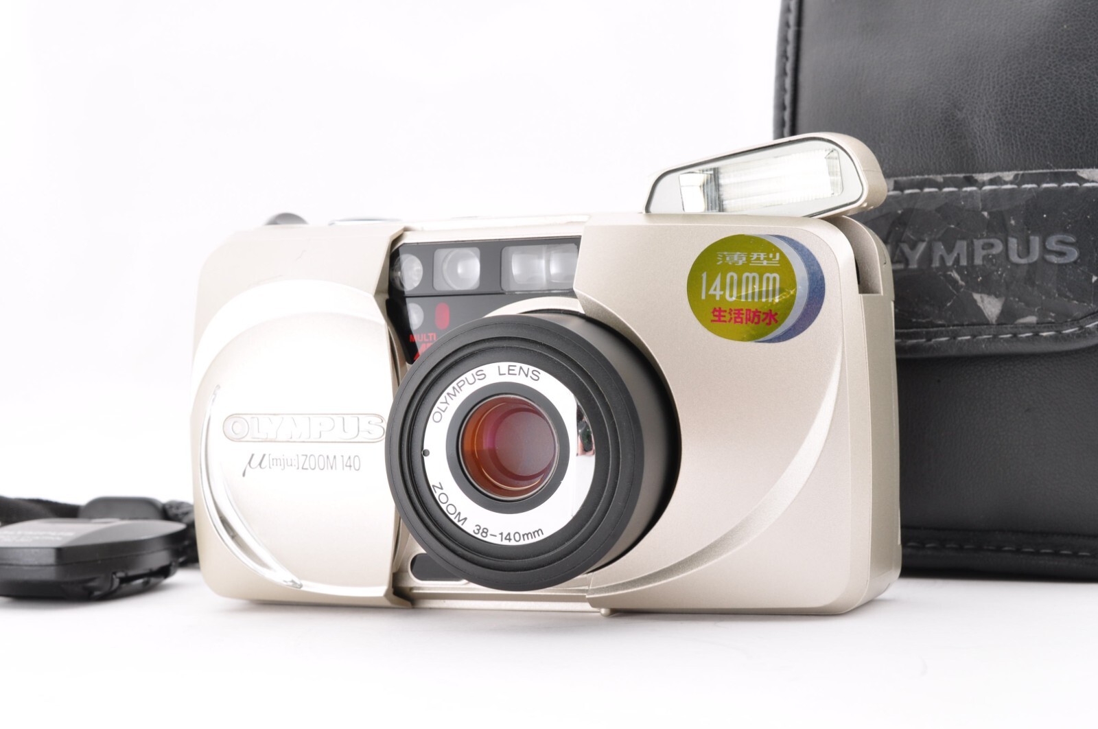 Olympus μ mju Stylus Zoom 140 35mm Point & Shoot Film Camera