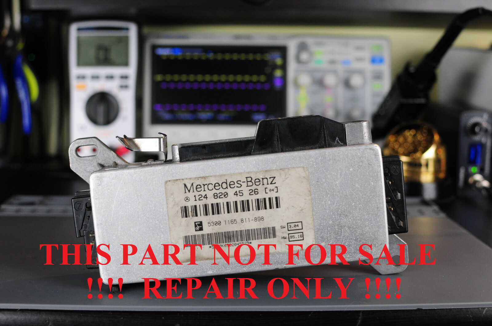junjun様 Mercedes-Benz W124 Convertible Top Module Repair Service for