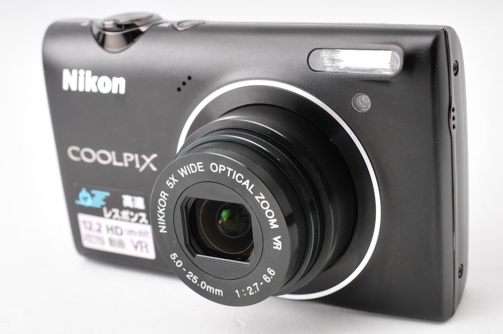 MINT] Nikon COOLPIX S5100 Black 12.2MP 5x Compact Digital