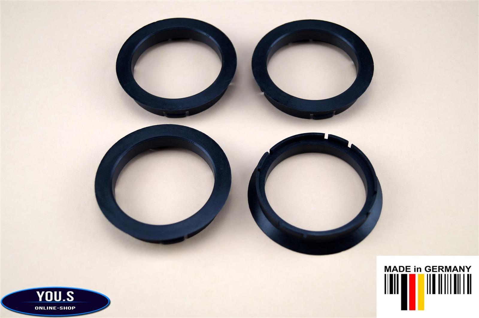 1 x Zentrierring 63,3 - 54,1 mm - Alutec Anzio Rial Toyota Mazda Hyundai - Z06